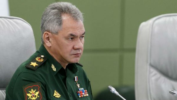 Bộ trưởng Quốc phòng Nga Sergey Shoigu.