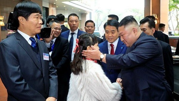 Chủ tịch Triều Tiên Kim Jong Un đã đến Việt Nam. Ảnh: TTXVN