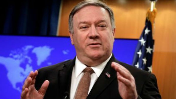 Ngoại trưởng Mỹ Mike Pompeo.