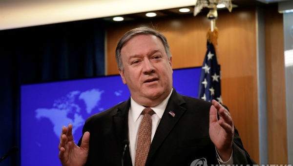 Ngoại trưởng Mỹ Mike Pompeo.