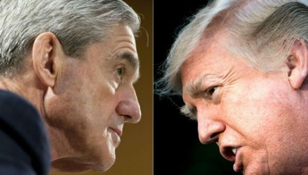 Công tố viên đặc biệt Robert Mueller và Tổng thống Donald Trump.