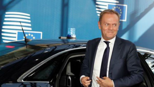 Chủ tịch Hội đồng châu Âu Donald Tusk.