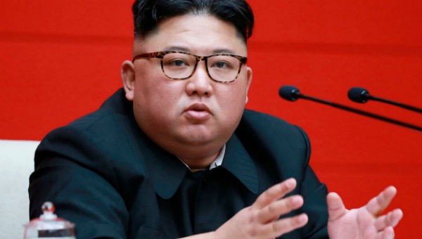 Nhà lãnh đạo Triều Tiên Kim Jong-un. 