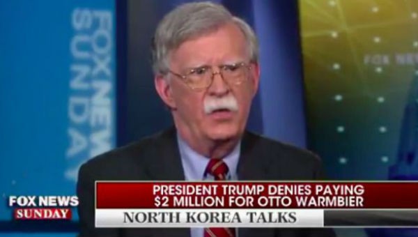 Cố vấn an ninh quốc gia Mỹ John Bolton.