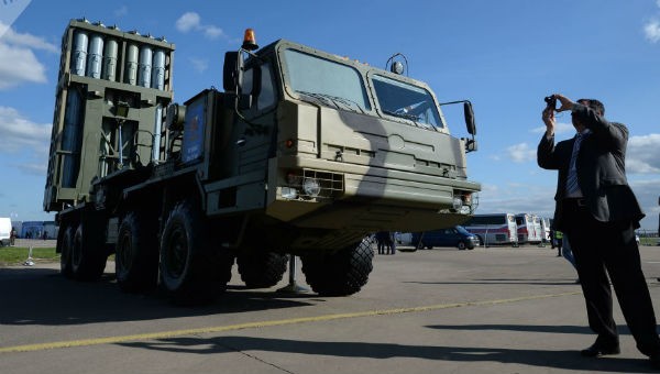 Hệ thống phòng không S-400 của Nga.