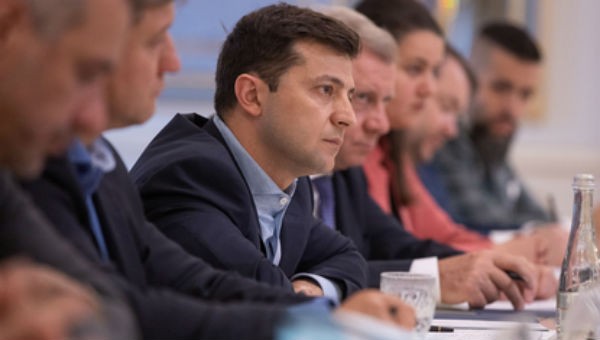 Tổng thống Ukraine Volodymyr Zelensky.