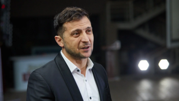 Tổng thống Ukraine Volodymyr Zelensky.