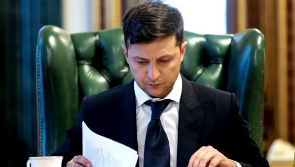 Tổng thống Ukraine Volodymyr Zelensky