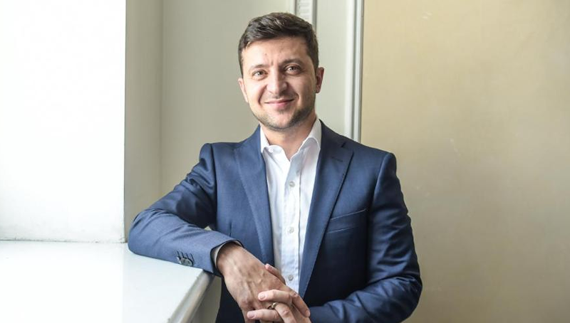 Tổng thống Ukraine Volodymyr Zelensky.