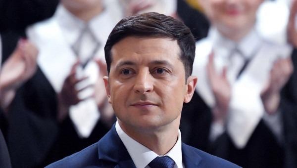 Tổng thống Ukraine Volodymyr Zelensky.