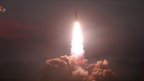 Triều Tiên phóng tên lửa hôm 6/8.