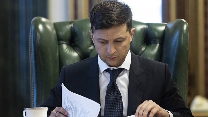  Tổng thống Ukraine Vladimir Zelensky.