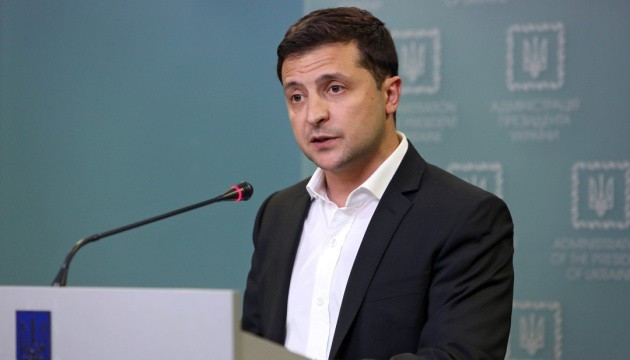 Tổng thống Ukraine Volodymyr Zelensky.