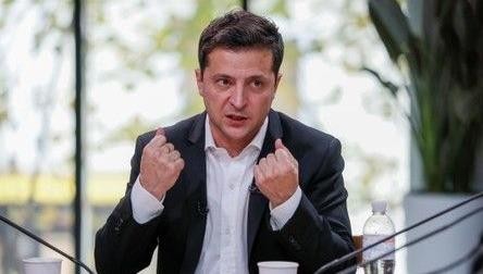 Tổng thống Ukraine Volodymyr Zelensky.