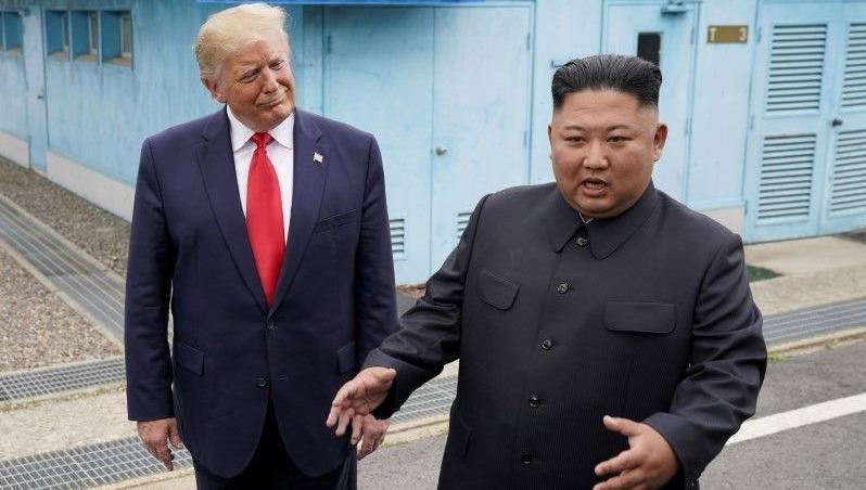 Tổng thống Mỹ Donald Trump và Nhà lãnh đạo Triều Tiên Kim Jong-un.