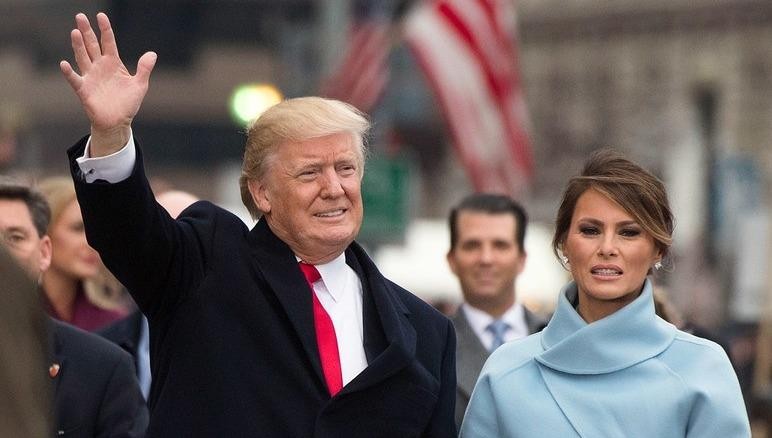 Tổng thống Mỹ Donald Trump và Đệ nhất phu nhân Melania.