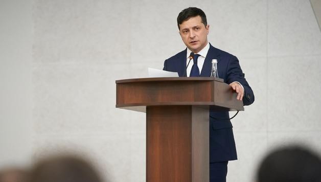 Tổng thống Ukraine Volodymyr Zelensky. 