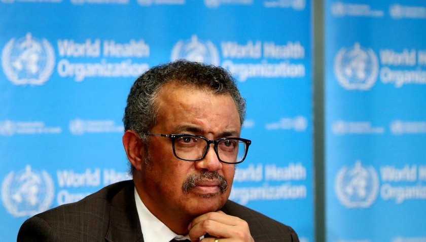 Tổng giám đốc WHO Tedros Abhanom Ghebreyesus.