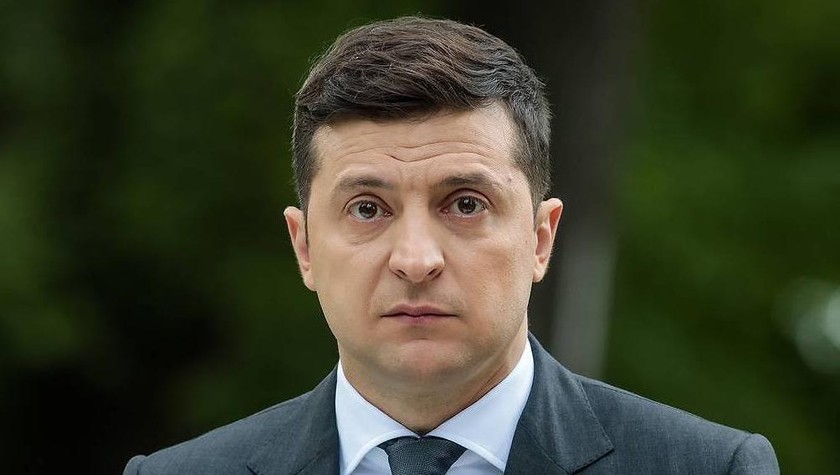 Tổng thống Ukraine Vladimir Zelensky.