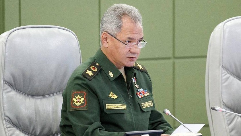 Bộ trưởng Quốc phòng Nga Sergei Shoigu.