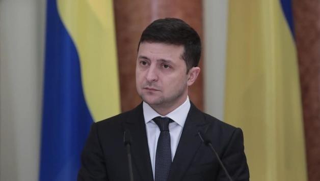 Tổng thống Ukraine Zelensky.