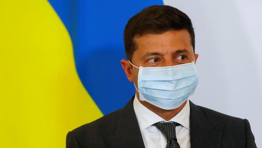 Tổng thống Ukraine Volodymyr Zelensky.