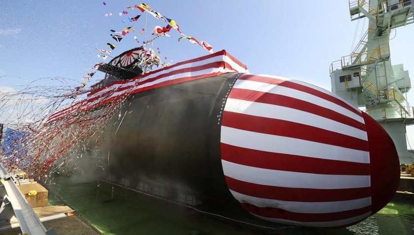 Tàu ngầm mới của Nhật Bản.