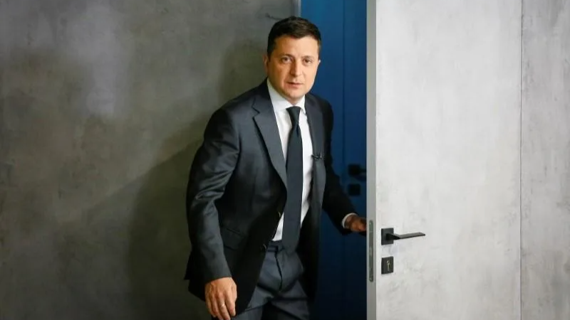 Tổng thống Ukraine Volodymyr Zelenskiy.