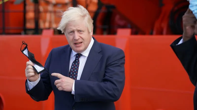 Thủ tướng Anh Boris Johnson.