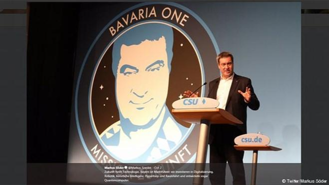 Thủ hiến bang Bavaria của Đức Markus Soeder.