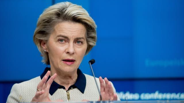 Chủ tịch Ủy ban châu Âu Ursula von der Leyen.