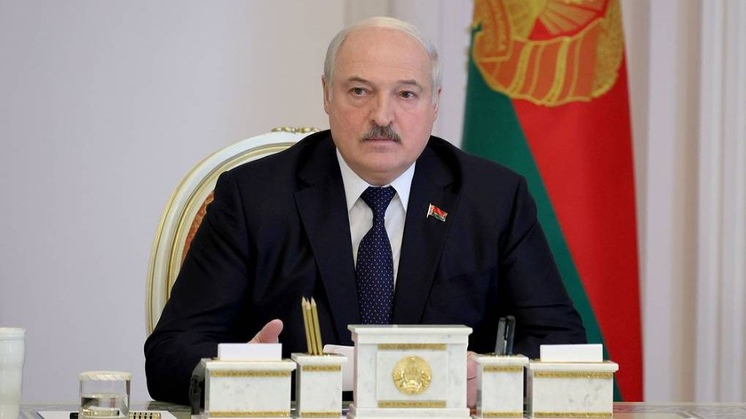 Tổng thống Belarus Alexander Lukashenko.