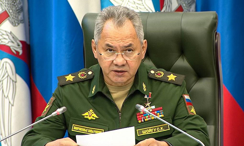 Bộ trưởng Quốc phòng Nga Sergei Shoigu.