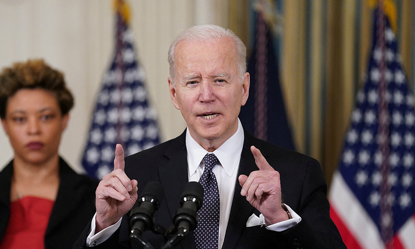 Tổng thống Mỹ Joe Biden.