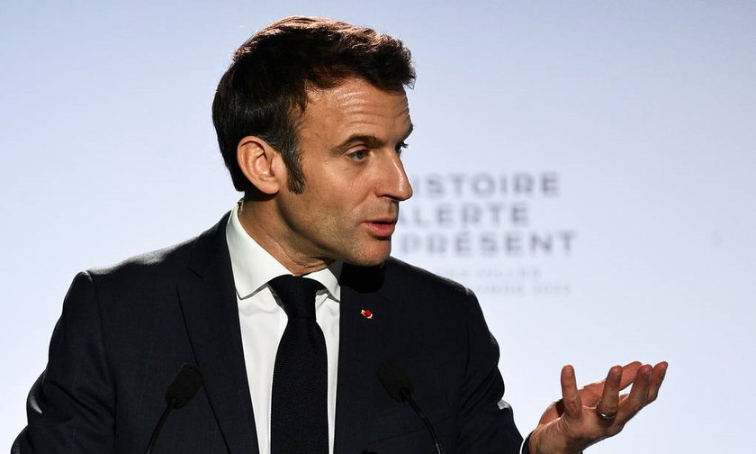 Tổng thống Pháp Emmanuel Macron.