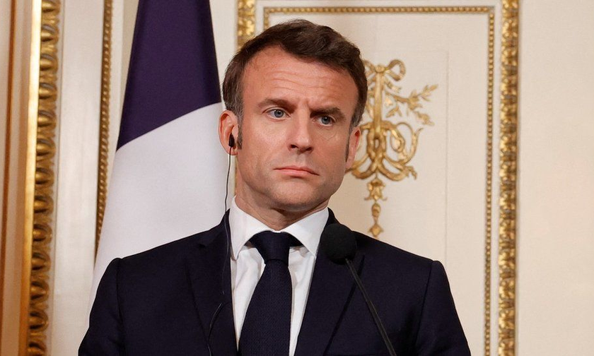 Tổng thống Pháp Macron.