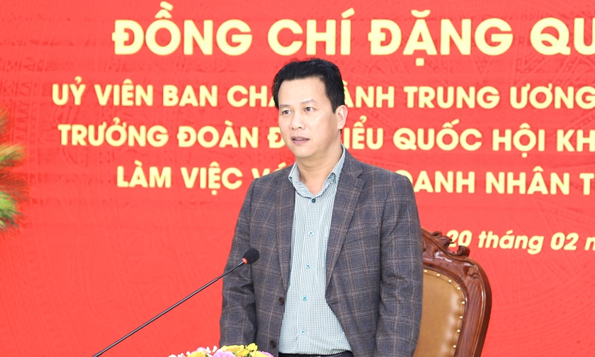 Ông Đặng Quốc Khánh. Ảnh: Đài PT-TH Hà Giang.