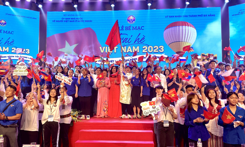 Hình ảnh tại Lễ bế mạc Trại hè Việt Nam 2023.