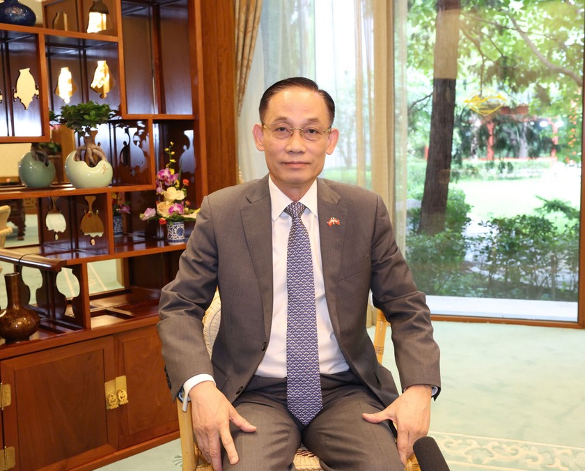 Trưởng Ban Đối ngoại Trung ương Lê Hoài Trung.
