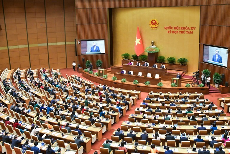 Quang cảnh phiên họp.