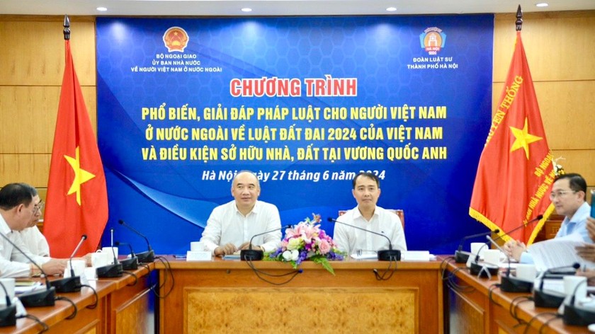 Phổ biến về Luật Đất đai 2024 cho người Việt Nam ở nước ngoài 