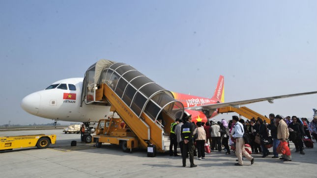 VietJetAir tăng chuyến phục vụ dịp Tết Nguyên đán 2014