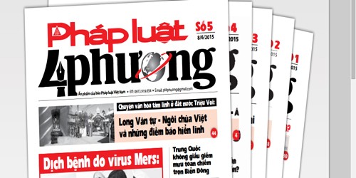 Tìm đọc Pháp luật 4 phương- số mới nhất