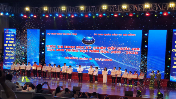 Kỳ thi KHKT cấp quốc gia năm 2019-2020 vừa được tổ chức tại TP Đà Nẵng
