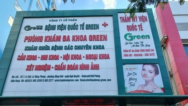 Thẩm mỹ viện quốc tế Green bị phạt 15 triệu đồng vì kinh doanh mỹ phẩm không còn nguyên vẹn nhãn mác