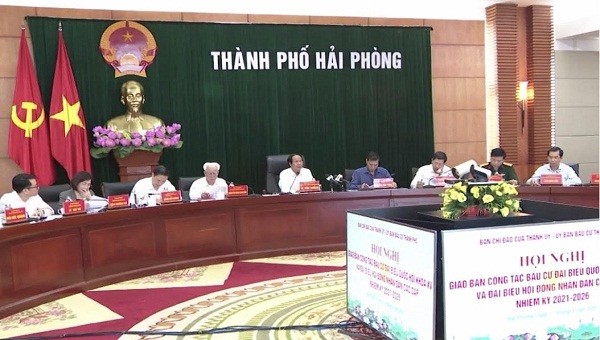 Công tác bầu cử của TP Hải Phòng được thực hiện đầy đủ, đúng thời gian theo luật định.