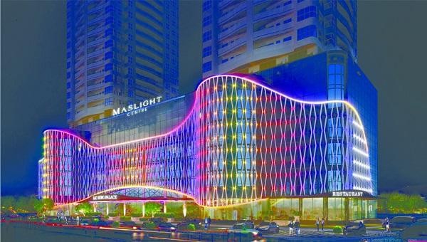 Phối cảnh của Trung tâm thương mại Maslight Centre