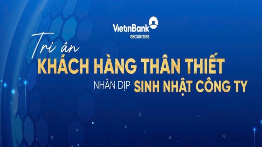 VietinBank Securities tặng bảo hiểm tới khách hàng nhân kỷ niệm 24 năm thành lập 