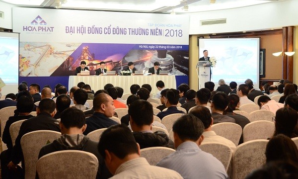 Đại hội đồng cổ đông thường niêm năm 2018 của Tập đoàn Hòa Phát