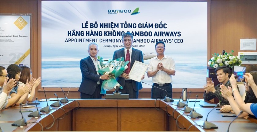 Ông Lương Hoài Nam giữ vị trí Tổng giám đốc Bamboo Airways.